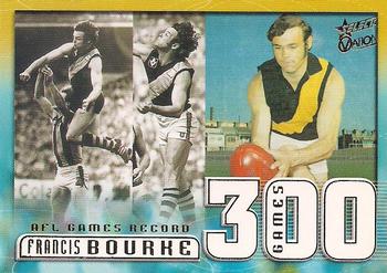 2004 Select Ovation - 300 Game #CC13 Francis Bourke Front